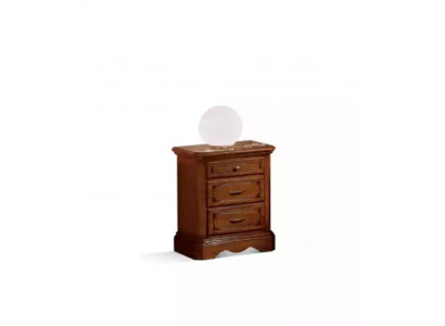 Design Nuetsdësch Dësch Miwwel Braun Holz Schlofzëmmer Niewendësch Nei