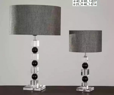 Klassesch Nuetsdëschslampe gro Dëschlampe luxuriéis Dëschlampe Luucht