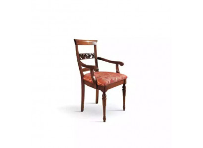 Wohnzëmmer Stull Design Iesszëmmer Holz Still Polster mat Armlehn Neit
