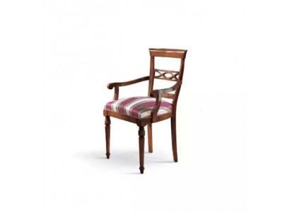 Iesszëmmer Designer Holz Modern Lehnstull Braun Luxus Stull Fotell Braun