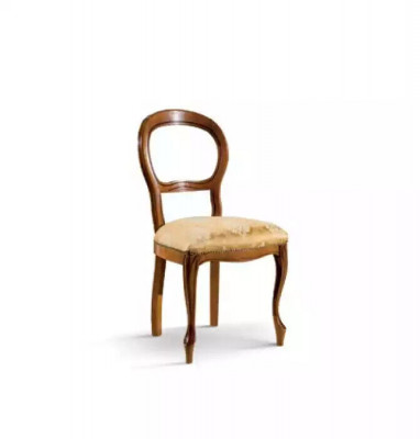Luxus Design Polster Still Sëtz Iesszëmmer Klassesch Textil Miwwelen Nei