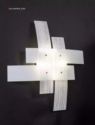 Wandleuchte Designerlampe wäisst Liicht Wandkronleuchter Wanddesignlampe Luucht