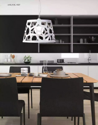 Designer Luxus Krounluucht Plafongsliichter Modern Wäiss Luxus Luucht Stil