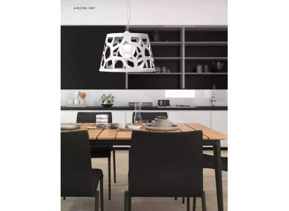 Designer Luxus Krounluucht Plafongsliichter Modern Wäiss Luxus Luucht Stil