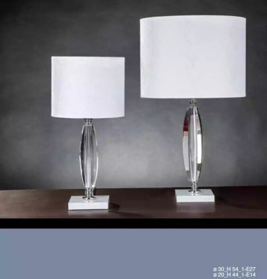 Dëschlampe Kristallkronluuchter klassesch Beliichtung Dëschbeliichtung