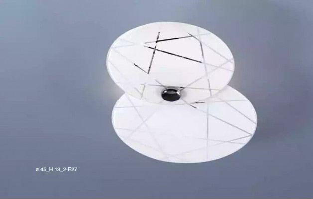 Wäiss Plafongsliichter Luxus Lüster Kronluucht Modern Edel Lampe Nei