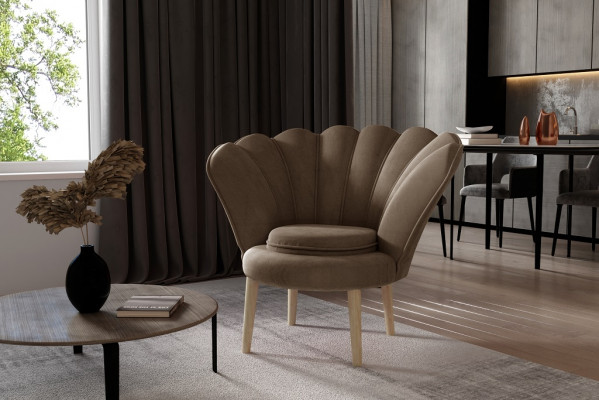 Club Lounge Stull Bëschmiersessel Sofa 1 Plaz Relax Fernseh Gréng