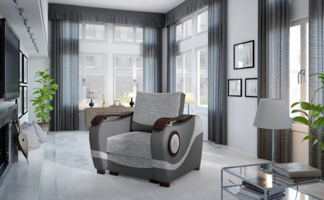 Club Lounge Fauteuil Designer Lehnstull Canapé 1 Sëtzer Fernseh Polster Einsëtzer