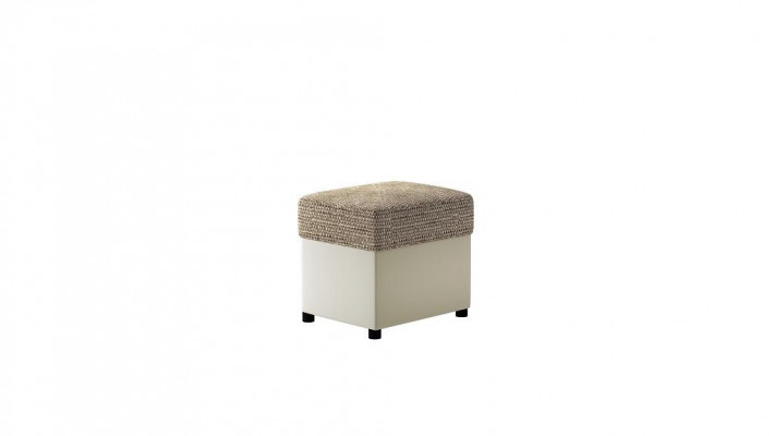 Hocker Pouf Fousserstellung Miwwelen Wunnen Sëtzbéngke Sëtz Textil Gro
