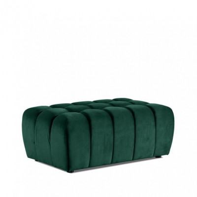 Hocker Fousshocker Bäihocker Chaiselongue Sëtzbank Samt Stoff