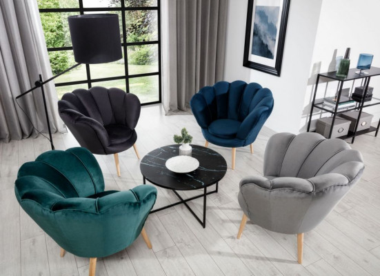Club Lounge Stull Bëschmiersessel Sofa 1 Plaz Relax Fernseh Gréng