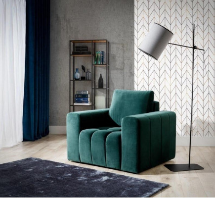 Fotell Canapé Sofa Relax Lieder Lounge Polster Club Seier Luxus Fernsehdesign