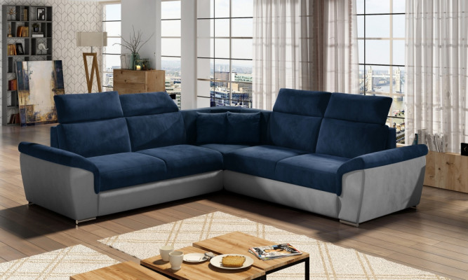 Eckcouch an L-Form Wunnlandschaft Designer Sofa Couch Polstersëtz Garnitur Sofas