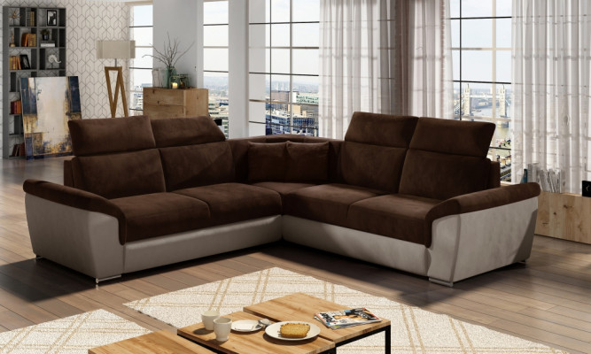 Eckcouch an L-Form Wunnlandschaft Designer Sofa Couch Polstersëtz Garnitur Sofas