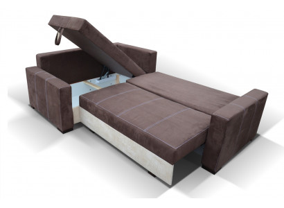 Design Schlofstull Sofa Polster Wunnzëmmer Eckssofa Canapé Textilstoff Garnitur