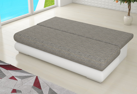 Design-Schlofstull Couch Polster 3 Plazen Stoff Couch Gaaschteszëmmer Sofasen