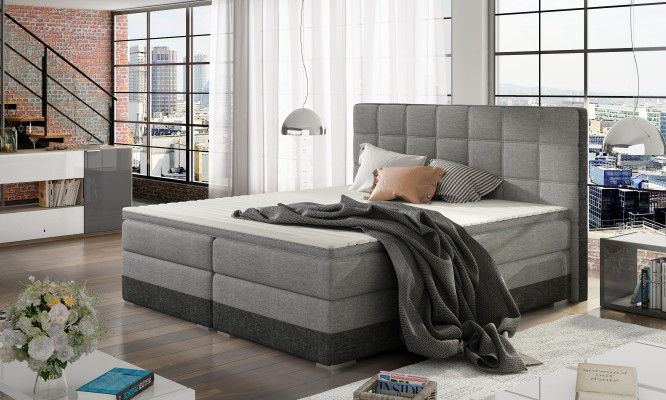 Liederbett Polster Bett Boxspring Better Bettschaaf 180x200cm Matratz