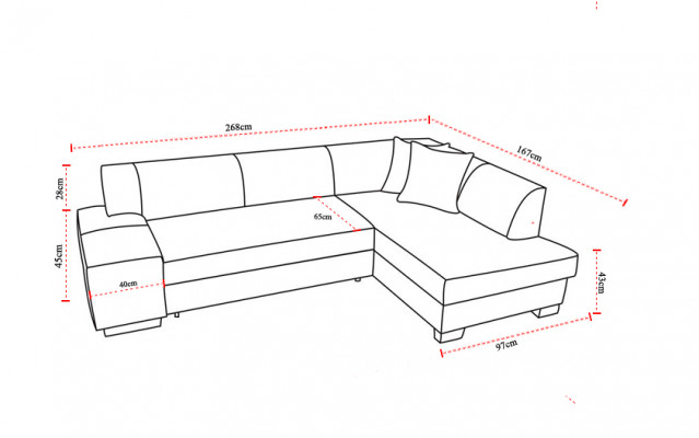 Canapé Wunnlandschaft Wunnzëmmer Eckcanapé Lieder Couch Polstersset 