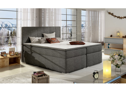 Liederbett Këssen Bett Boxspring Better 180x200cm Bettkëscht Matratzen