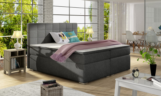 Boxspring 180x200cm Bett Better Hotel Lieder Komplett Bettgestell Topper