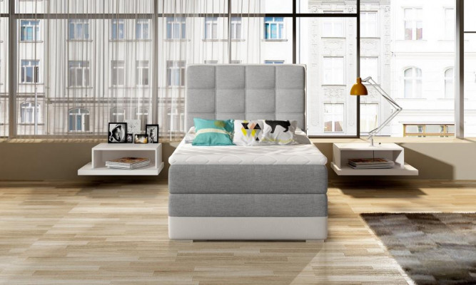 Bett Polster Design Luxus Hotel Better 90x200cm Schlofzëmmer Boxspring Eenzelbett