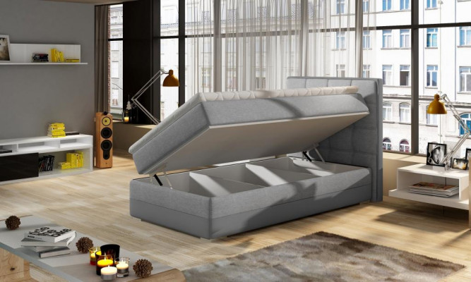 Bett Polster Design Luxus Hotel Better 90x200cm Schlofzëmmer Boxspring Eenzelbett