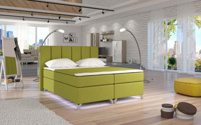 Luxus Designer Polsterbett Bett Betten Designerbett Boxspring Textil 180x200 Nei