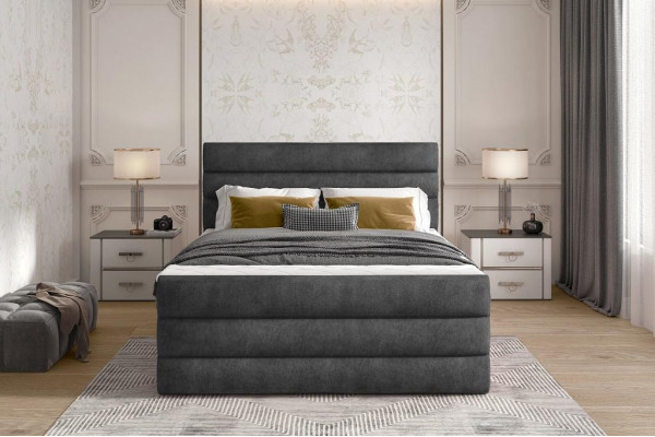 Luxus Boxspring-Bett Design Better Hotel Ariichtung Duebelbett 140/160/180x200