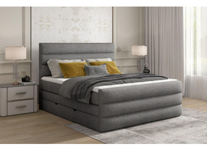 Luxus Boxspring-Bett Design Better Hotel Ariichtung Duebelbett 140/160/180x200