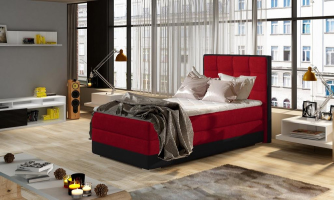 Bett Polster Design Luxus Hotel Better 90x200cm Schlofzëmmer Boxspring Eenzelbett