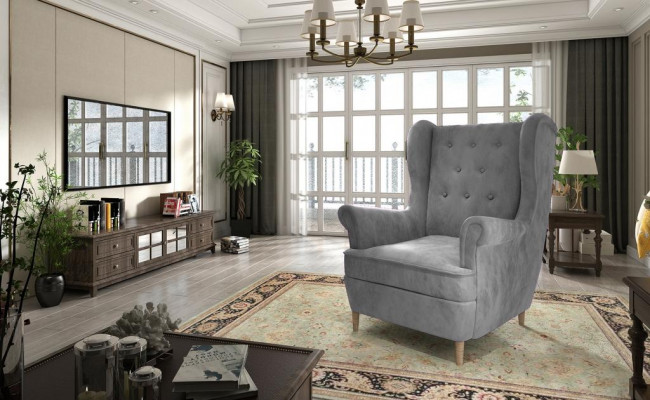 Couch Sofa Fotell Design Sëtzgeleeënheet Lieder Lounge Club Polster Luxus Oueren