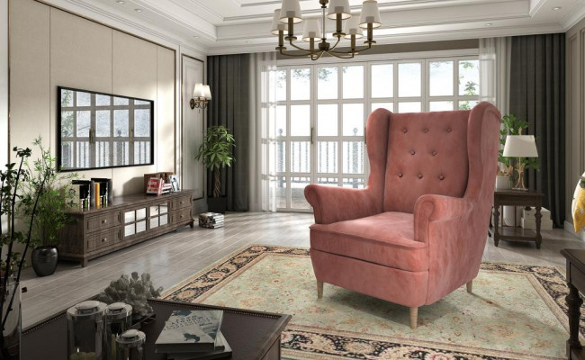 Couch Sofa Fotell Design Sëtzgeleeënheet Lieder Lounge Club Polster Luxus Oueren