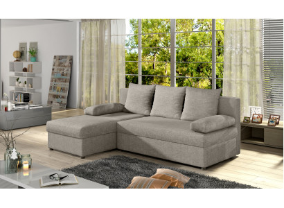 Design LForm Sofa Canapé Polster Schlofssofa Textil Bettfunktioun Canapéë Grupp