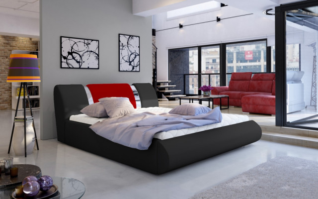 Luxus-Schlofkummer Bett Dekor Këssen Design 180x200cm Duebel Hotel Better
