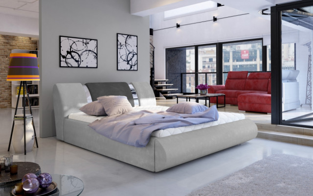 Luxus-Schlofkummer Bett Dekor Këssen Design 180x200cm Duebel Hotel Better
