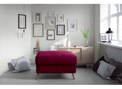 Hocker Pouf Sofa Polster Bäistellhocker Fousshocker Ottomane Miwwelhocker Rosa