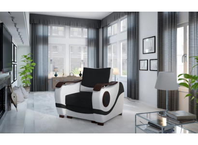 Designer Modern Polster Televisioun Fotell Sofa Canapé 1 Sëtz Designer Canapéen