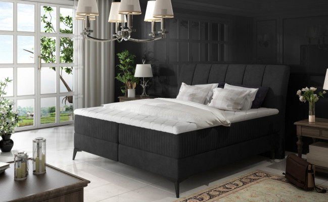 Polsterbett Betten Bett Polster Designer Hotel Duebel Deko Luxus Design
