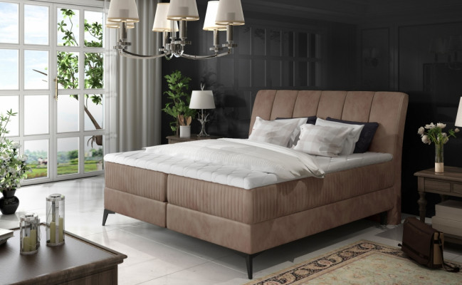 Polsterbett Betten Bett Polster Designer Hotel Duebel Deko Luxus Design