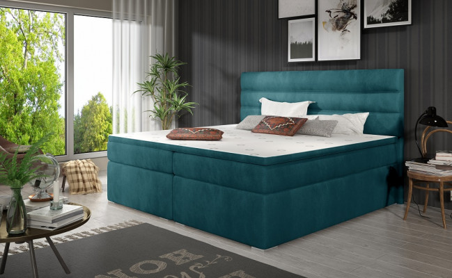Luxus-Schlofzëmmer-Bett Plooschter Dekor Design Luxus Duebel Hotel Better