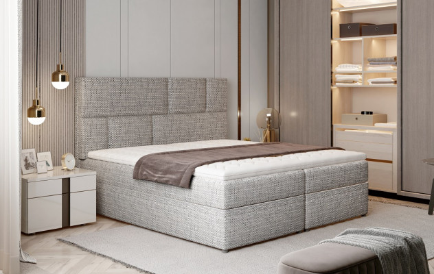 Luxus Designer Polsterbett Bett Better Designerbett Boxspring Textil 180x200
