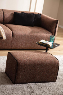 Luxus Canapé 4+1 Miwwelen Sofa Canapéë Sofasaz 2tlg. Sofasaz brong