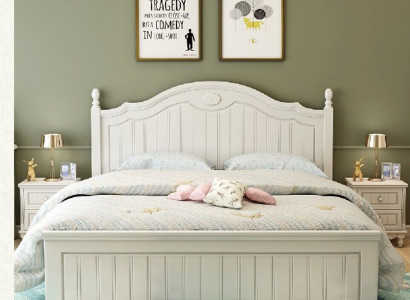 Bett Landhausstil Betten Duebel Holz Luxus Design Miwwel Schlofkummer Holzbetten