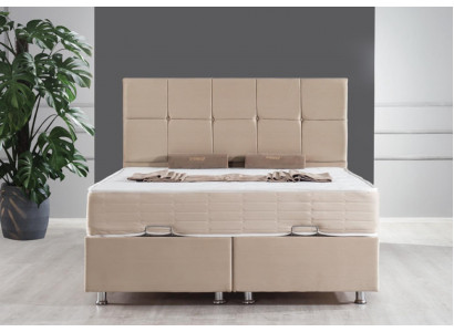 Luxus Boxspringbett Duebelt Better Schlofzëmmer Miwwelen 120x200cm