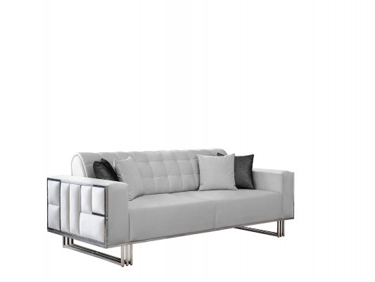 Verstellbar Multifunktion Canapé Sofa Zweesëtzeger Canapéen Design Sofae Wäiss