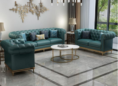 Chesterfield Sofa Couch Polster Couch 3er Couchen Polster Lieder Nei