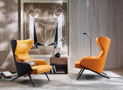 Sëtz Design Relax Lounge Club Einsëtzer Polster Stoff Lieder