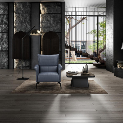 Luxus Design Miwwelen Still 88 x 85cm Moderne Design Fautëuil Textil