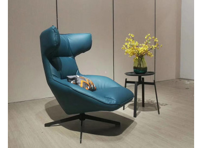 Luxus Design Miwwelen Modernen Design Fotell 75 x 101cm Lieder Wunnzëmmer