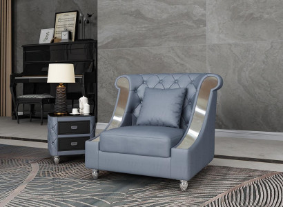 Chesterfield Fauteuil Fernseh Canapé 1 Sëtzer Sofa Lieder Canapéë Polster Echtlieder
